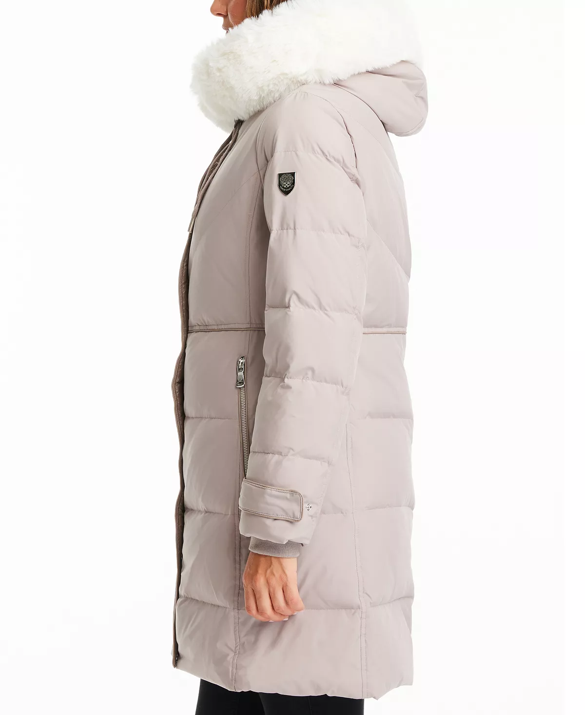 Vince Camuto Women's Faux-Fur-Collar Hooded Puffer Coat 7 Vince Camuto Women's Faux-Fur-Collar Hooded Puffer Coat - Image 5