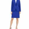 Anne Klein Executive Collection Single-Button A-Line Skirt Suit, Created For Macy's -Sam Edelman Shop 22410535 fpx