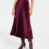 Anne Klein Women's Pleated Pull-On Midi Skirt 1 Anne Klein Women's Pleated Pull-On Midi Skirt -Sam Edelman Shop 22412395 fpx
