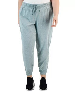 ID Ideology Off Duty Plus Size Jogger Pants, Created For Macy's -Sam Edelman Shop 22444825 fpx