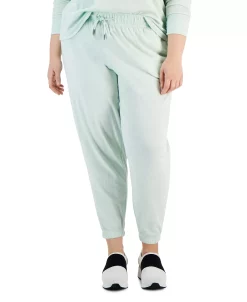 ID Ideology Off Duty Plus Size Jogger Pants, Created For Macy's -Sam Edelman Shop 22444828 fpx