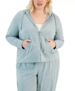 ID Ideology Plus Size Full-Zip Hooded Jacket, Created For Macy's -Sam Edelman Shop 22444883 fpx