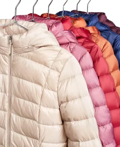 Charter Club Women's Packable Hooded Down Puffer Coat, Created For Macy's -Sam Edelman Shop 22522904 fpx