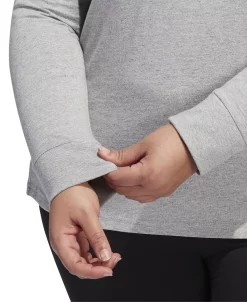 ADIDAS Plus Size Logo T-Shirt -Sam Edelman Shop 22583915 fpx