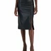 Anne Klein Women's Hollywood Faux-Leather Slit-Front Skirt -Sam Edelman Shop 22676019 fpx