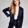 And Now This Women's Oversized Long-Sleeve Satin Blazer 1 And Now This Women's Oversized Long-Sleeve Satin Blazer -Sam Edelman Shop 22678669 fpx