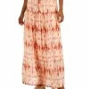 INC International Concepts Women's Printed Clip-Dot Tiered Maxi Skirt, Created For Macy's