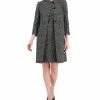 Anne Klein Women's Audrey Hepburn Jacquard Topper Jacket -Sam Edelman Shop 22778528 fpx