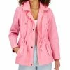 Charter Club Women's Water-Resistant Hooded Anorak Jacket, Created For Macy's -Sam Edelman Shop 22781381 fpx
