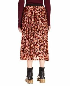 Sanctuary Pleated Floral Midi Skirt -Sam Edelman Shop 22795487 fpx