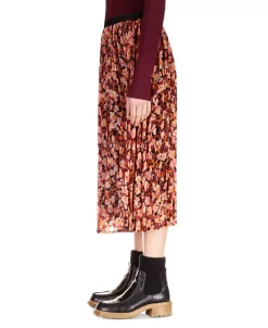 Sanctuary Pleated Floral Midi Skirt -Sam Edelman Shop 22795488 fpx