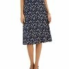 Kasper Women's Floral Print Flared Midi Skirt