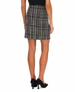 CeCe Women's A-Line Zipper-Back Tweed Mini Skirt -Sam Edelman Shop 22852329 fpx