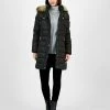 Michael Kors Women's Faux-Fur-Trim Hooded Puffer Coat, Created For Macy's