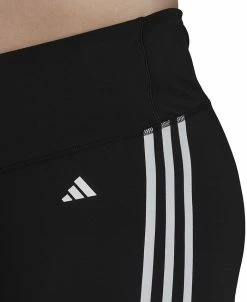 ADIDAS Essentials Plus Size 3-Stripes High-Waisted Shorts -Sam Edelman Shop 22864906 fpx