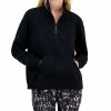 ID Ideology Plus Size Mock-Neck Long-Sleeve Fleece Sweatshirt, Created For Macy's -Sam Edelman Shop 22876794 fpx