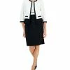 Kasper Women's Colorblocked Blazer & Sheath Dress -Sam Edelman Shop 22905837 fpx 1