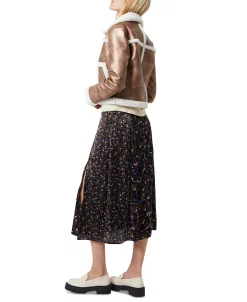 French Connection Women's Balia Faux-Fur Sherpa Jacket -Sam Edelman Shop 22907886 fpx