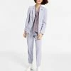 Bar III Women's Bow-Tie Blouse, Crepe Blazer & Pants, Created For Macy's
