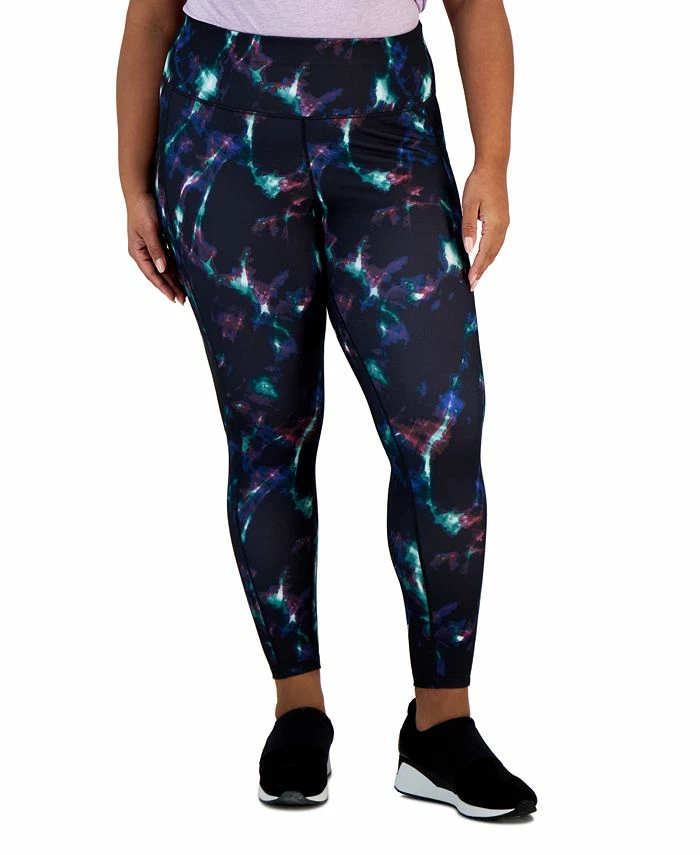 ID Ideology Plus Size Celestial Sky Printed 7/8 Leggings, Created For Macy's 3 ID Ideology Plus Size Celestial Sky Printed 7/8 Leggings, Created For Macy's