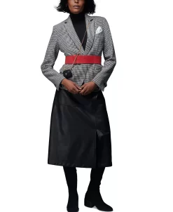 Anne Klein Women's Metallic Tweed One-Button Jacket -Sam Edelman Shop 22978043 fpx