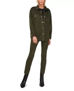 Vince Camuto Women's Collared Shacket -Sam Edelman Shop 22984174 fpx