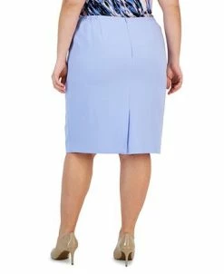 Kasper Plus Size Stretch Crepe Pencil Skirt -Sam Edelman Shop 23046071 fpx