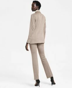 Anne Klein Women's Chevron Open-Front Blazer -Sam Edelman Shop 23151455 fpx