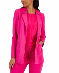Anne Klein Women's Compression Notch-Collar Blazer