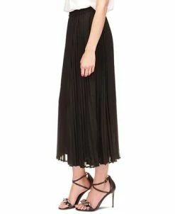 Michael Kors Women's Pleated Slit Midi Skirt 9 Michael Kors Women's Pleated Slit Midi Skirt -Sam Edelman Shop 23261851 fpx