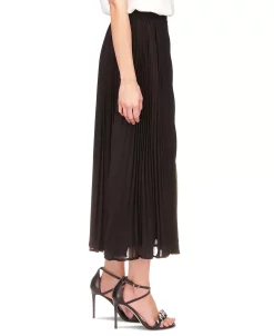 Michael Kors Women's Pleated Slit Midi Skirt 10 Michael Kors Women's Pleated Slit Midi Skirt -Sam Edelman Shop 23261852 fpx
