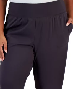 ID Ideology Plus Size Jogger Pants, Created For Macy's -Sam Edelman Shop 23272787 fpx