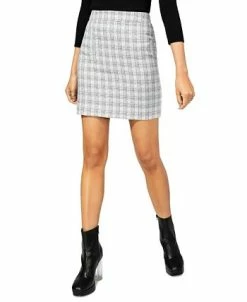 Bar III Women's Tweed Pencil Skirt, Created For Macy's -Sam Edelman Shop 23338733 fpx