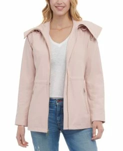 Michael Kors Women's Hooded Anorak Raincoat