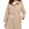 Michael Kors Women's Plus Size Belted Hooded Trench Coat -Sam Edelman Shop 23350709 fpx