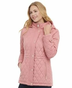 Michael Kors Women's Petite Quilted Hooded Anorak Coat -Sam Edelman Shop 23350717 fpx 1