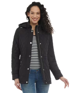 Michael Kors Women's Quilted Hooded Anorak Coat -Sam Edelman Shop 23350732 fpx