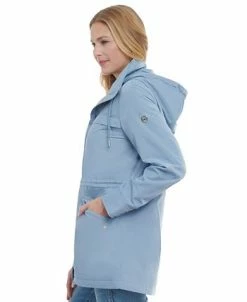Michael Kors Women's Hooded Water-Resistant Anorak Coat -Sam Edelman Shop 23350756 fpx