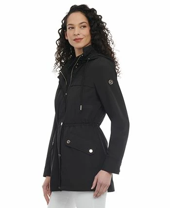 Michael Kors Women's Petite Hooded Anorak Coat 5 Michael Kors Women's Petite Hooded Anorak Coat - Image 3