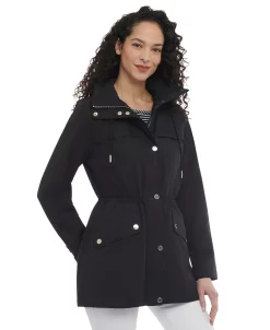 Michael Kors Women's Petite Hooded Anorak Coat 14 Michael Kors Women's Petite Hooded Anorak Coat -Sam Edelman Shop 23350762 fpx