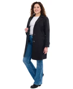 Michael Kors Women's Plus Size Single-Breasted Trench Coat -Sam Edelman Shop 23350831 fpx