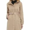 Michael Kors Petite Belted Hooded Trench Coat 1 Michael Kors Petite Belted Hooded Trench Coat -Sam Edelman Shop 23350879 fpx