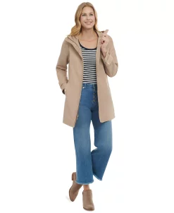 Michael Kors Women's Hooded A-Line Coat -Sam Edelman Shop 23350886 fpx