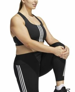 ADIDAS Plus Size PowerImpact Training Medium-Support Bra -Sam Edelman Shop 23440901 fpx