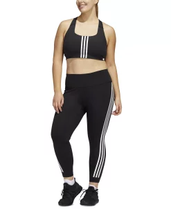 ADIDAS Plus Size PowerImpact Training Medium-Support Bra -Sam Edelman Shop 23440902 fpx