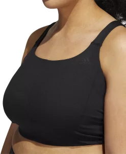 ADIDAS Plus Size CoreFlow Medium-Support Bra -Sam Edelman Shop 23441103 fpx
