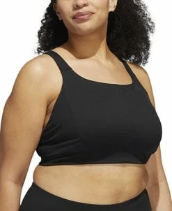 ADIDAS Plus Size CoreFlow Medium-Support Bra -Sam Edelman Shop 23441104 fpx
