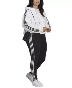 ADIDAS Plus Size 3-Stripes High-Rise Leggings -Sam Edelman Shop 23441118 fpx