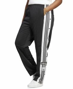 ADIDAS Plus Size Adibreak 3-Stripes Snap-Leg Joggers