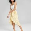 And Now This Women's Ruffled High-Low Midi Skirt -Sam Edelman Shop 23503271 fpx